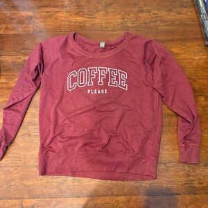 Coffee Please Long Sleeve Shirt